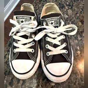 Converse All Star Classic Low Top Black Size 12 Toddler